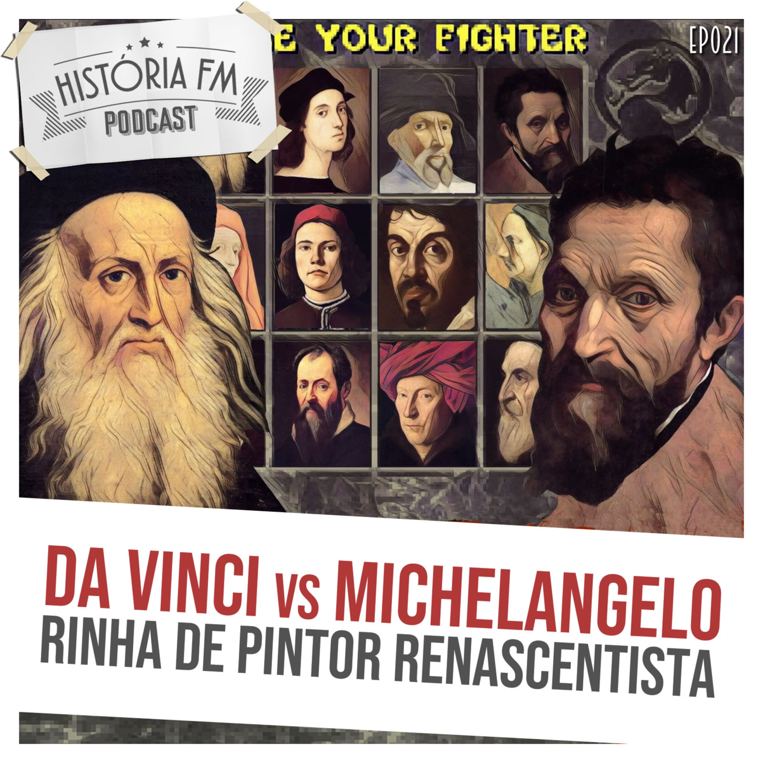 Da Vinci VS Michelangelo: rinha de pintor renascentista