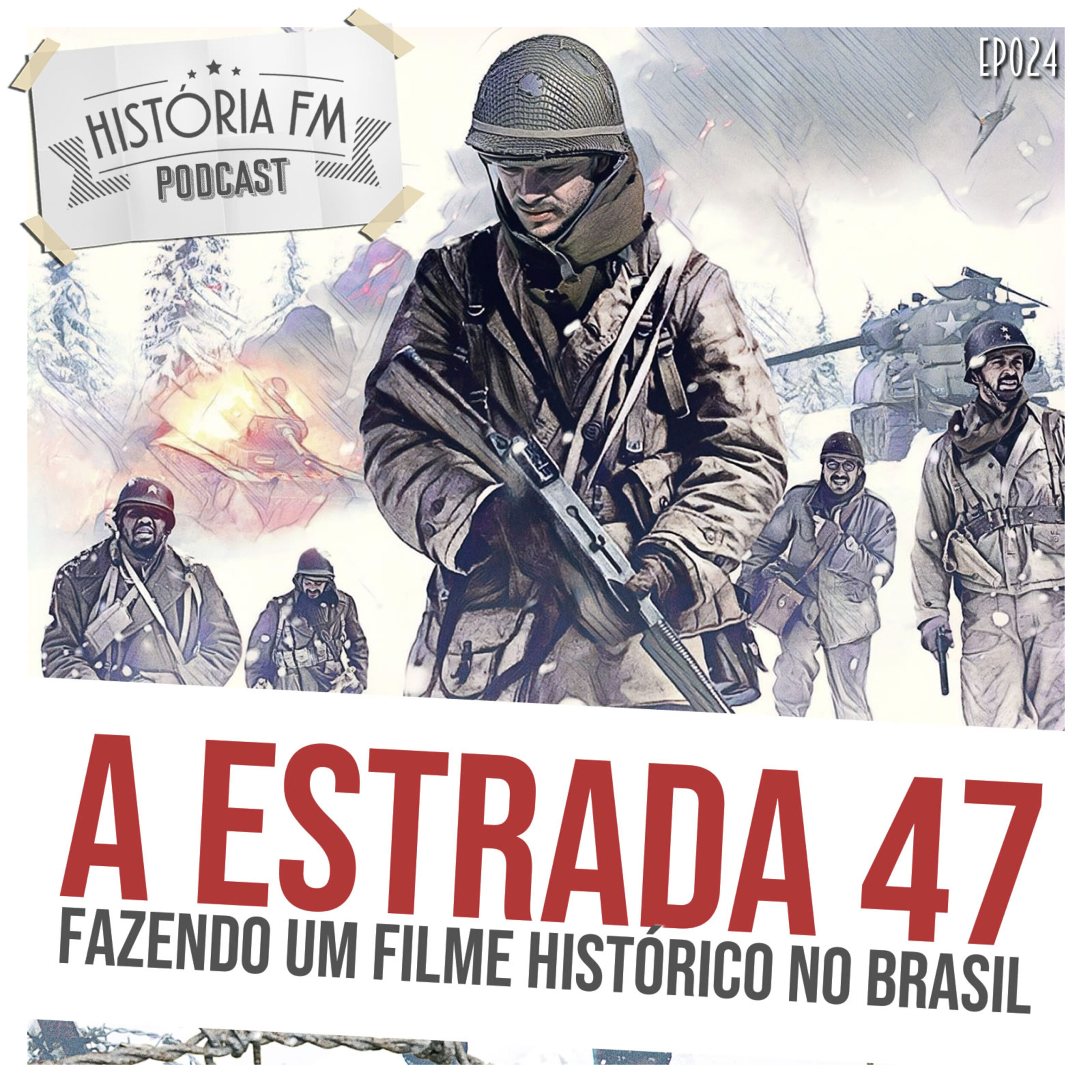 A Estrada 47: fazendo um filme histórico no Brasil